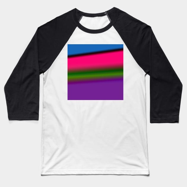 PINK BLUE GREEN TEXTURE Baseball T-Shirt by Artistic_st